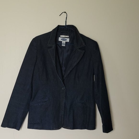 Denim Jacket Blazer - Picture 1 of 2